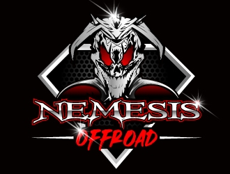 Nemesis Offroad logo design by Suvendu