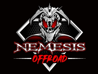 Nemesis Offroad logo design by Suvendu
