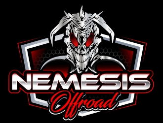Nemesis Offroad logo design by Suvendu
