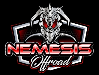 Nemesis Offroad logo design by Suvendu