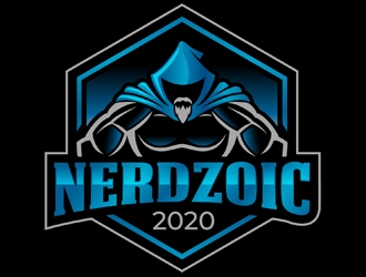 Nerdzoic logo design by DreamLogoDesign
