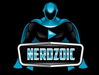 Nerdzoic logo design by Suvendu