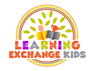 Learning Exchange Kids logo design by Suvendu