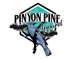 Pinyon Pine Apparel logo design by DreamLogoDesign