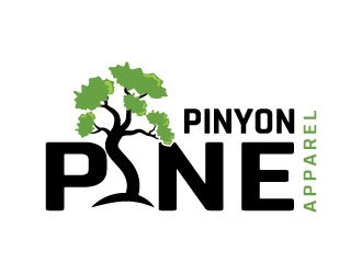 Pinyon Pine Apparel logo design by MonkDesign