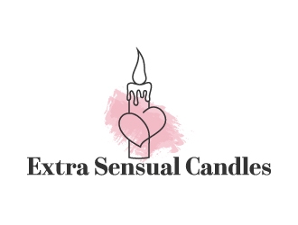 Extra Sensual Candles logo design by kasperdz