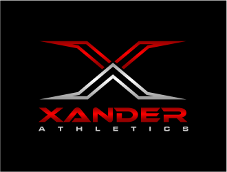 Xander Athletics  logo design by mutafailan