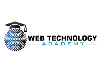 Web Technology Academy logo design by design_brush
