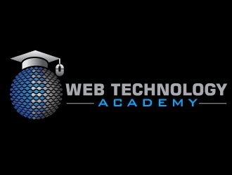 Web Technology Academy logo design by design_brush