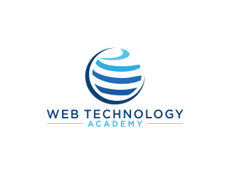 Web Technology Academy logo design by bismillah