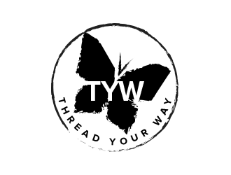 Thread Your Way logo design by BeDesign