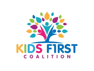 Kids First Coalition logo design by jaize