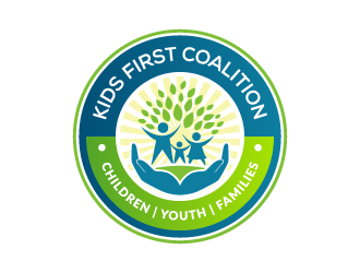 Kids First Coalition logo design by pencilhand