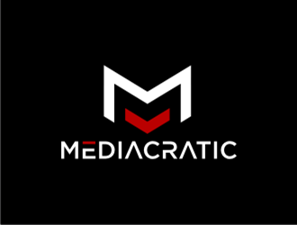 Mediacratic logo design by sheilavalencia