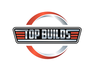 Top Builds logo design by bricton