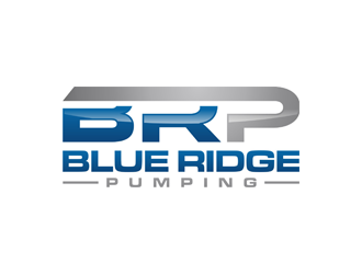 Blue Ridge Pumping logo design by Rizqy