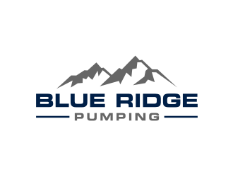 Blue Ridge Pumping logo design by GemahRipah