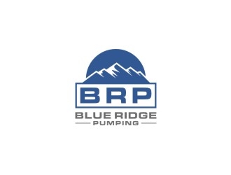 Blue Ridge Pumping logo design by bombers