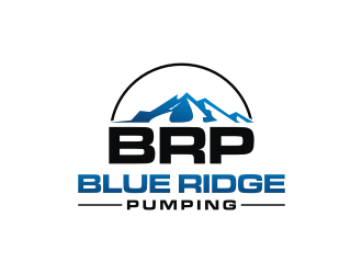 Blue Ridge Pumping logo design by mbamboex