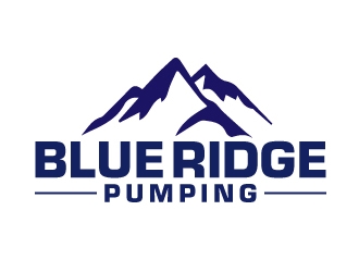 Blue Ridge Pumping logo design by AamirKhan