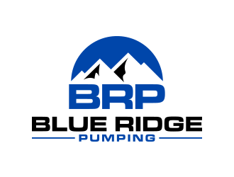 Blue Ridge Pumping logo design by lexipej
