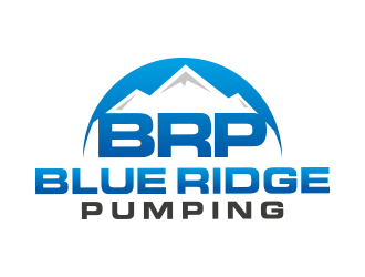 Blue Ridge Pumping logo design by yippiyproject