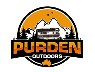 Purden outdoors logo design by PrimalGraphics
