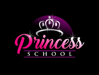 Princess School logo design by MAXR