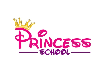 Princess School logo design by AamirKhan