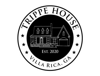 Trippe House logo design by Girly