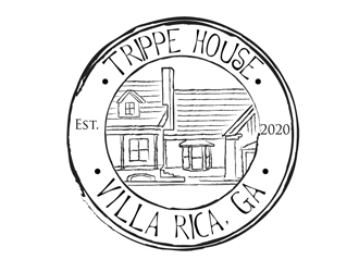 Trippe House logo design by DreamLogoDesign