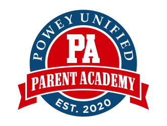 Poway Unified Parent Academy logo design by cintoko