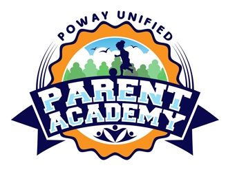 Poway Unified Parent Academy logo design by DreamLogoDesign