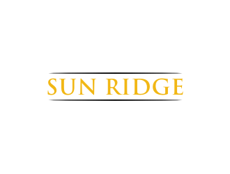 Sun Ridge  logo design by johana