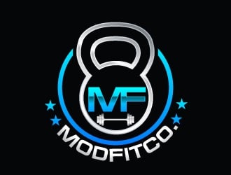ModFitCo. logo design by uttam