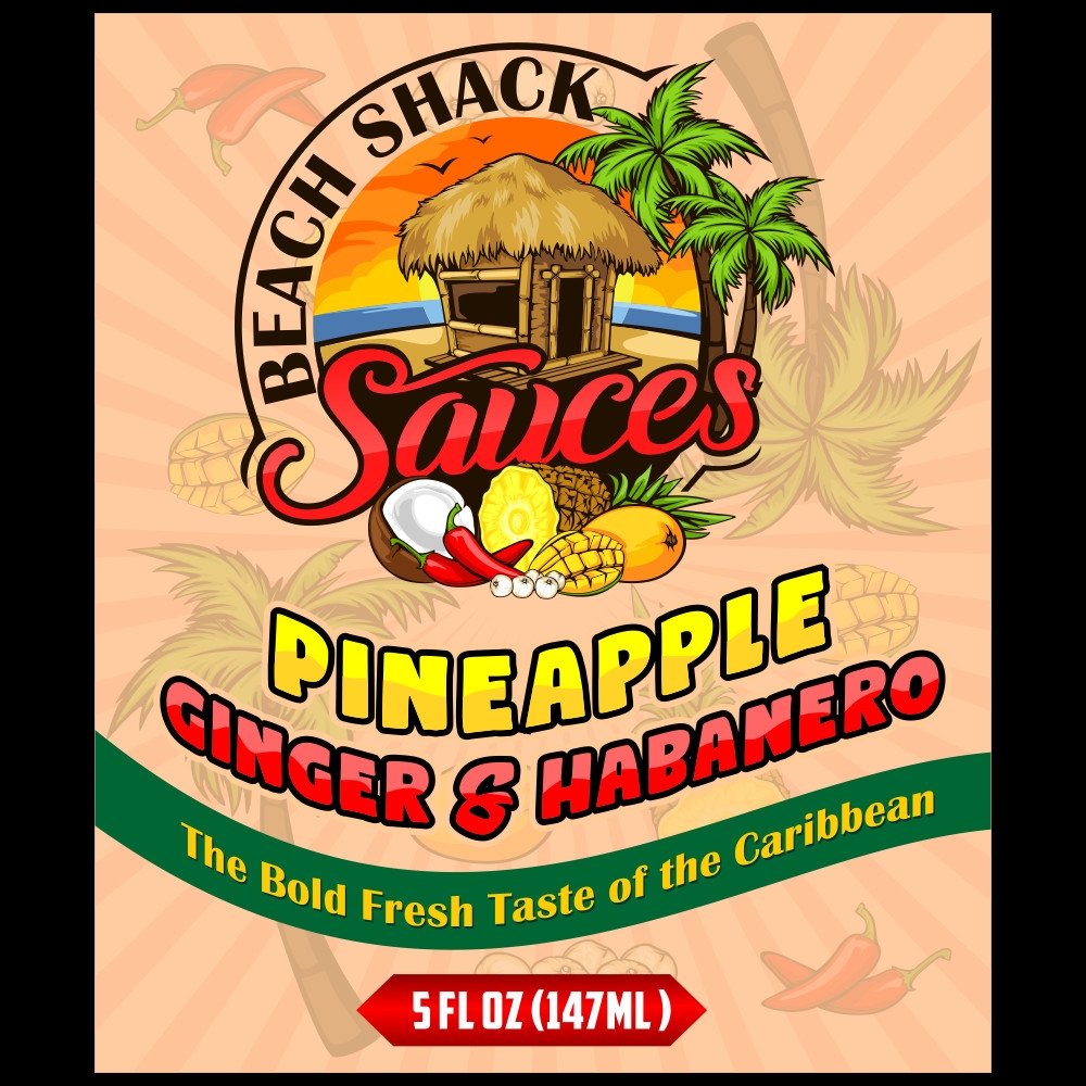 Beach Shack Sauces logo design by aura