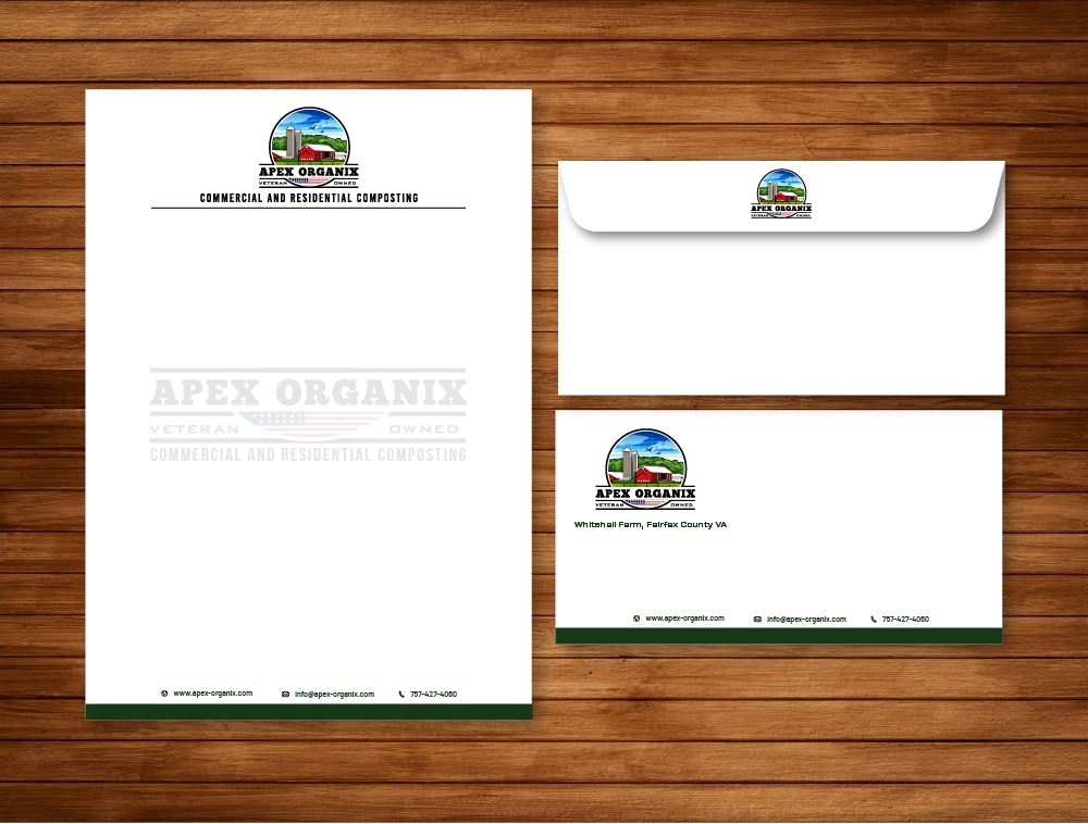 Apex Organix logo design by Niqnish