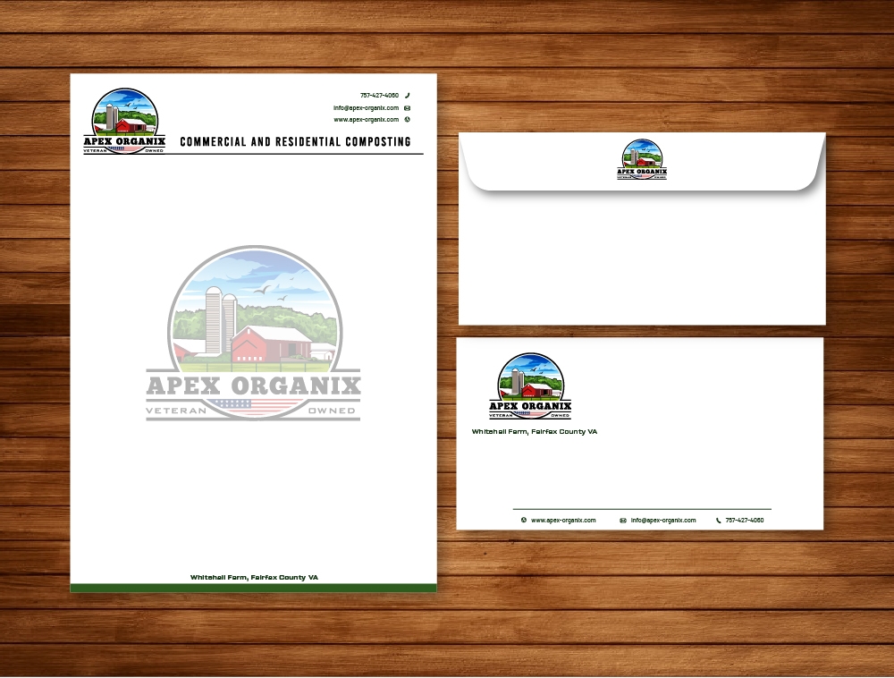 Apex Organix logo design by Niqnish