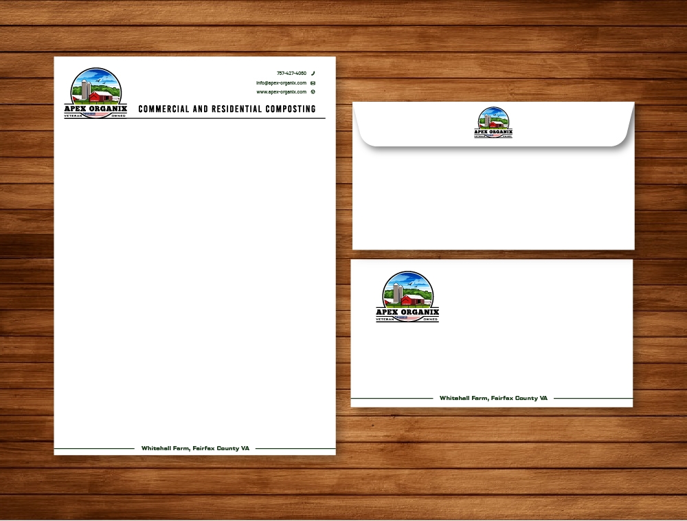 Apex Organix logo design by Niqnish