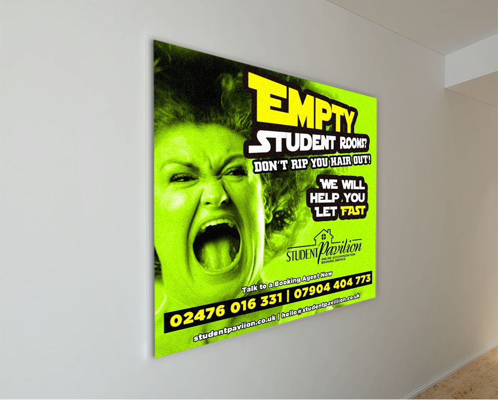Outdoor Wall Poster logo design by MCXL