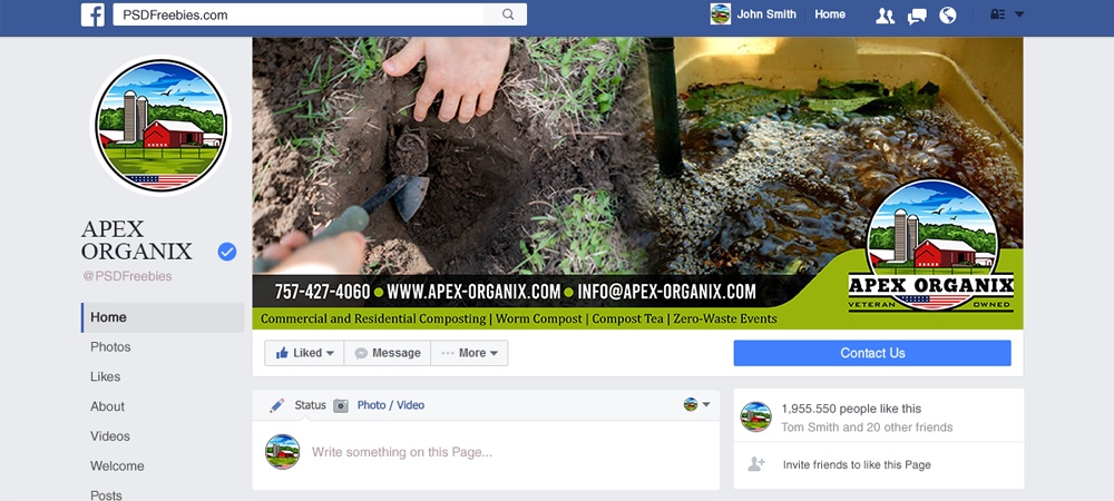 Apex Organix logo design by Gelotine