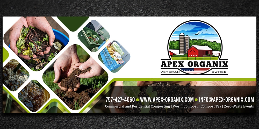 Apex Organix logo design by Gelotine