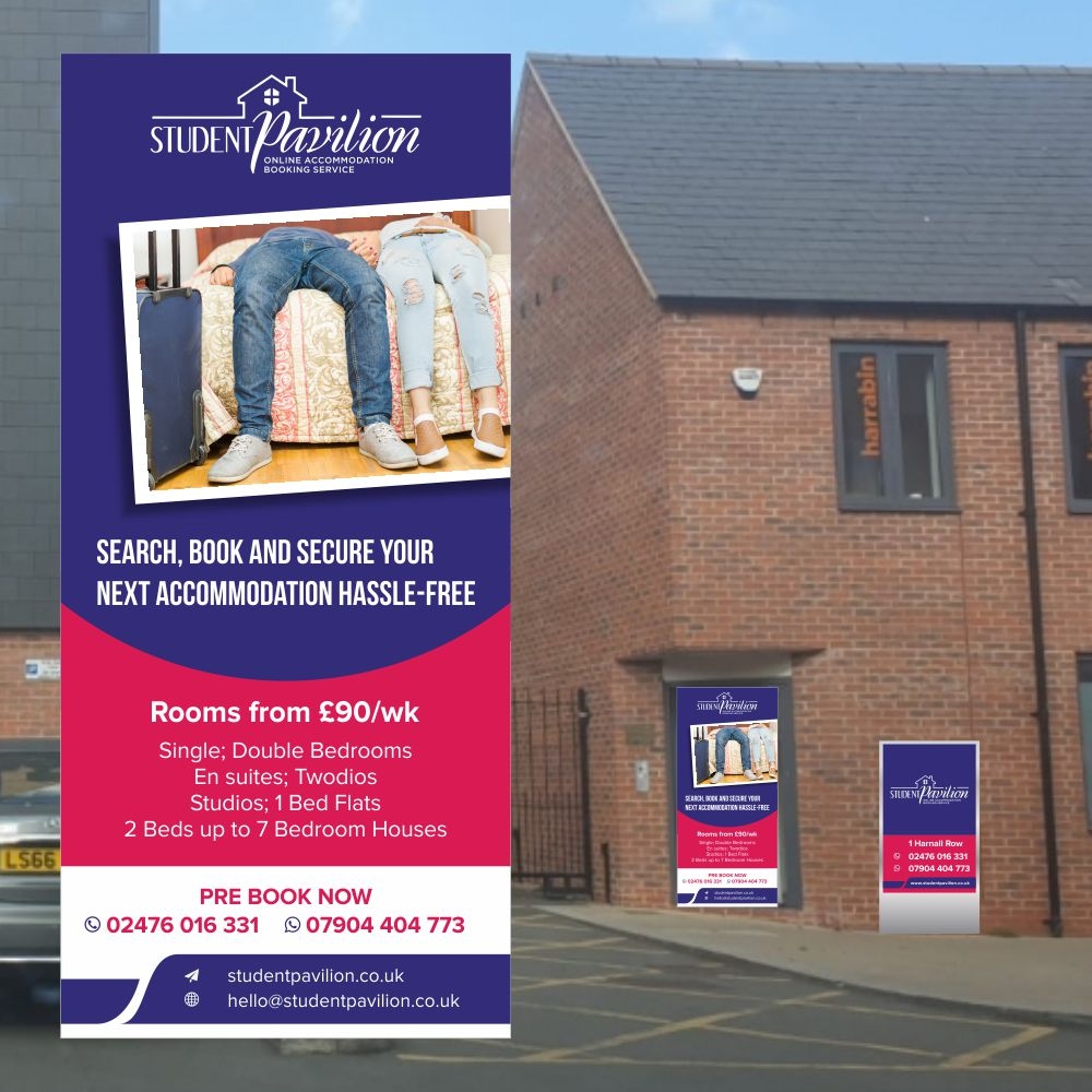 Outdoor Wall Poster logo design by Nanang