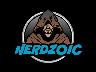 Nerdzoic logo design by haze