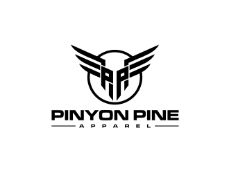 Pinyon Pine Apparel logo design by Barkah