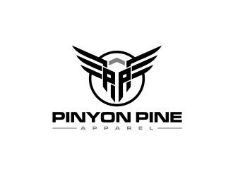 Pinyon Pine Apparel logo design by Barkah