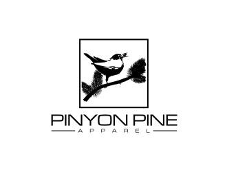 Pinyon Pine Apparel logo design by Barkah