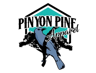 Pinyon Pine Apparel logo design by DreamLogoDesign