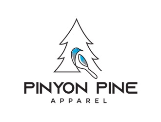 Pinyon Pine Apparel logo design by chad™