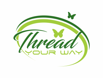 Thread Your Way logo design by up2date